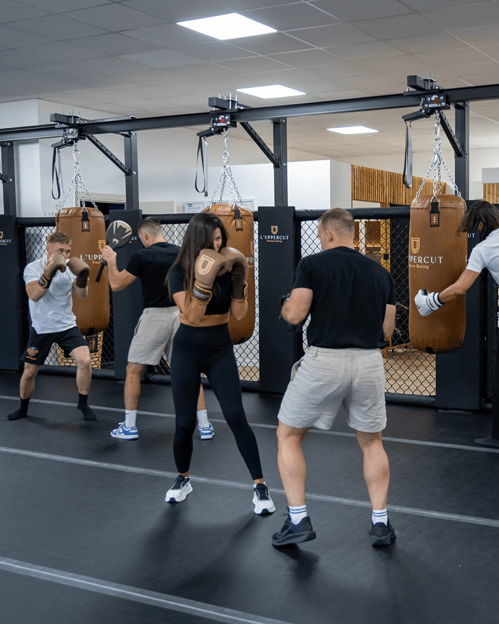 Cours collectif de boxe à L'Uppercut